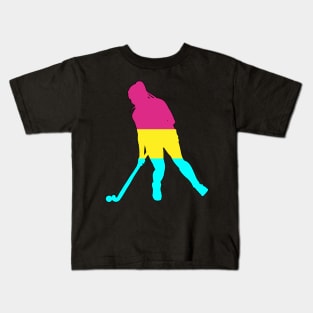 Field Hockey: Pansexual Pride Kids T-Shirt